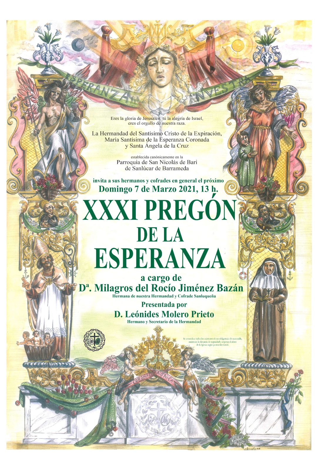 XXXI Pregn a Mara Santsima de la Esperanza Coronada